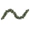 Northlight Real Touch™️ Snow Valley Pine Artificial Christmas Garland - Unlit - 9' x 10"